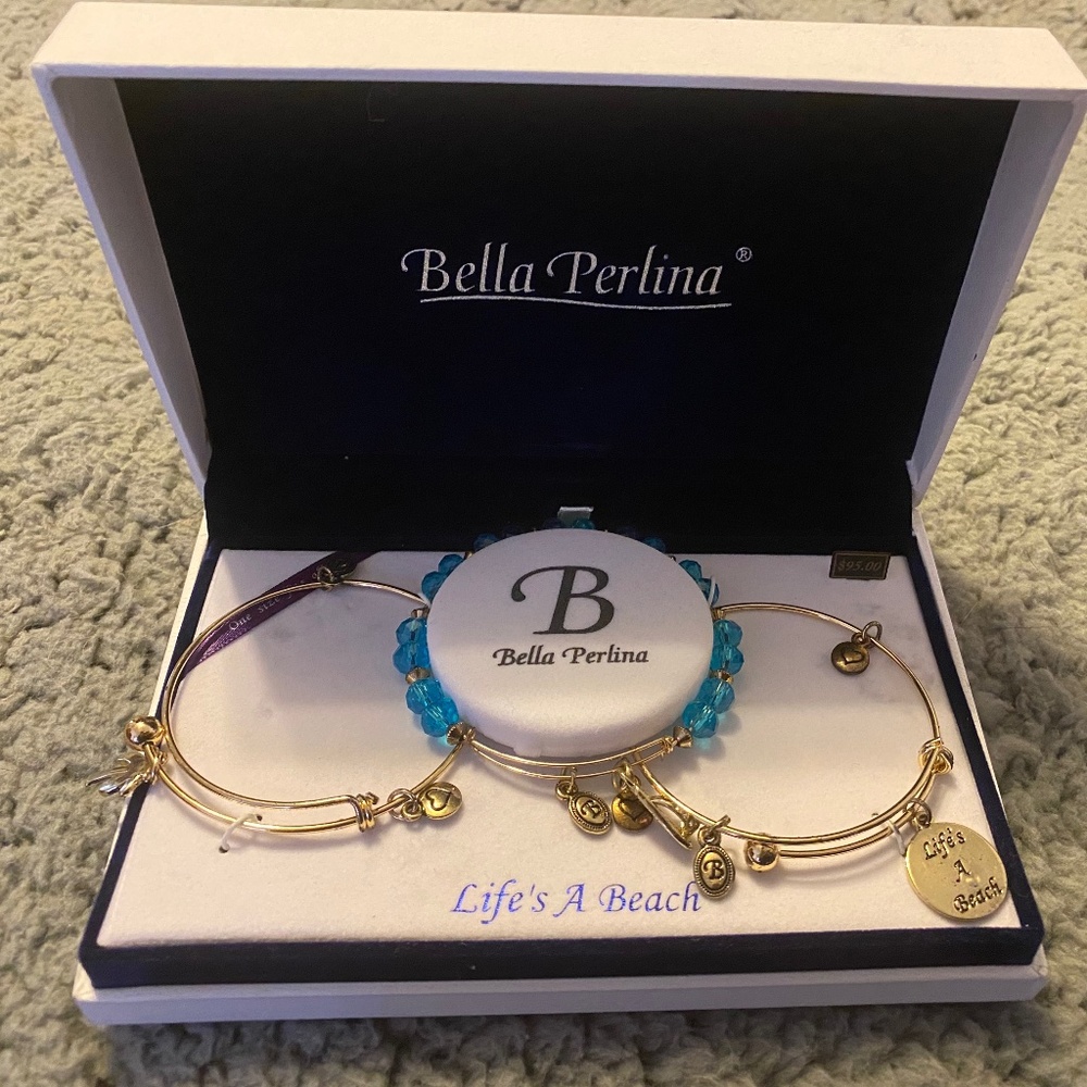 Bella Perlina Charm Bracelet 3-set